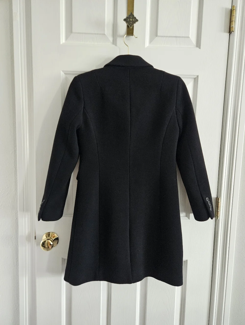 NWOT J.Crew Italian Wool And Cashmere Blend Single Breasted Pea Coat - Picture 5 of 9